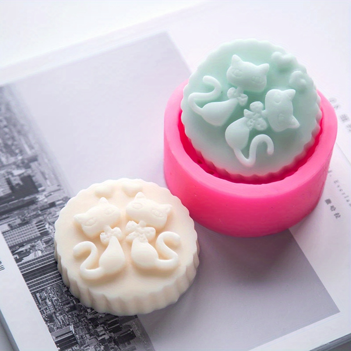 Soap Making Instructions - Stampo in silicone a forma di