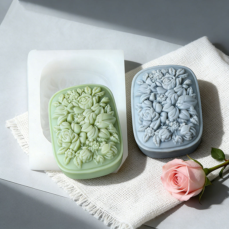 Soap Making Gifts - Stampo in Silicone Quadrato per Sapone
