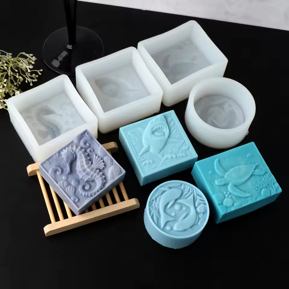 Soap Making Gifts - Stampo in Silicone 3D a Forma