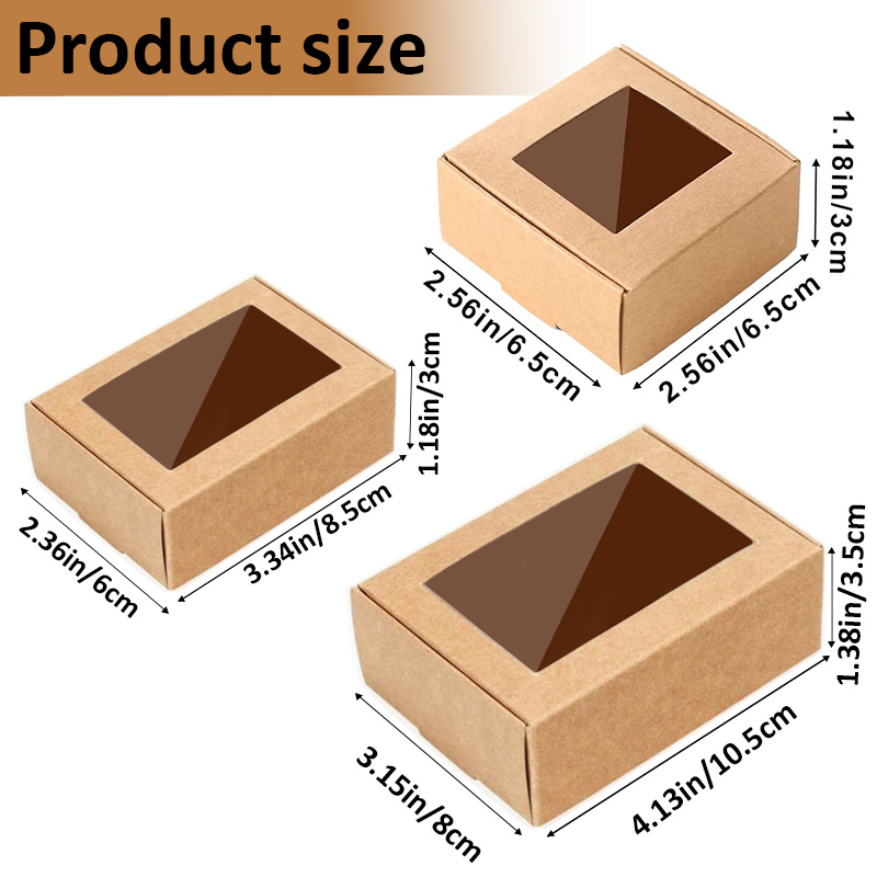 Soap Making Gifts - Confezione da 15/35/50 Scatole per Sapone