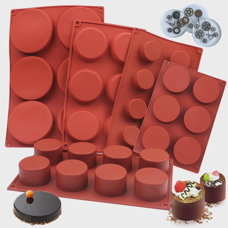 Soap Making Instructions - Stampo in Silicone Rotondo per Sapone,