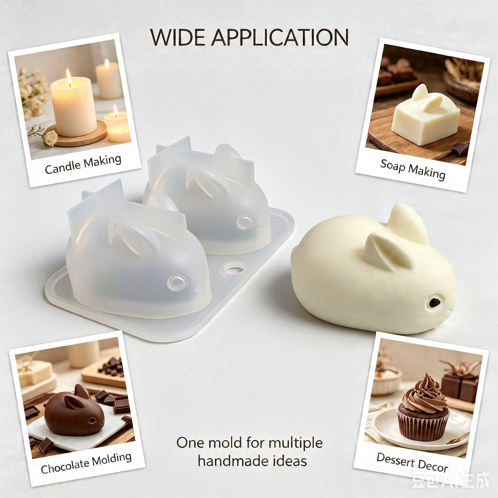 Stampo in Silicone 3D a Forma  - Soap Making Instructions recensione e prezzo
