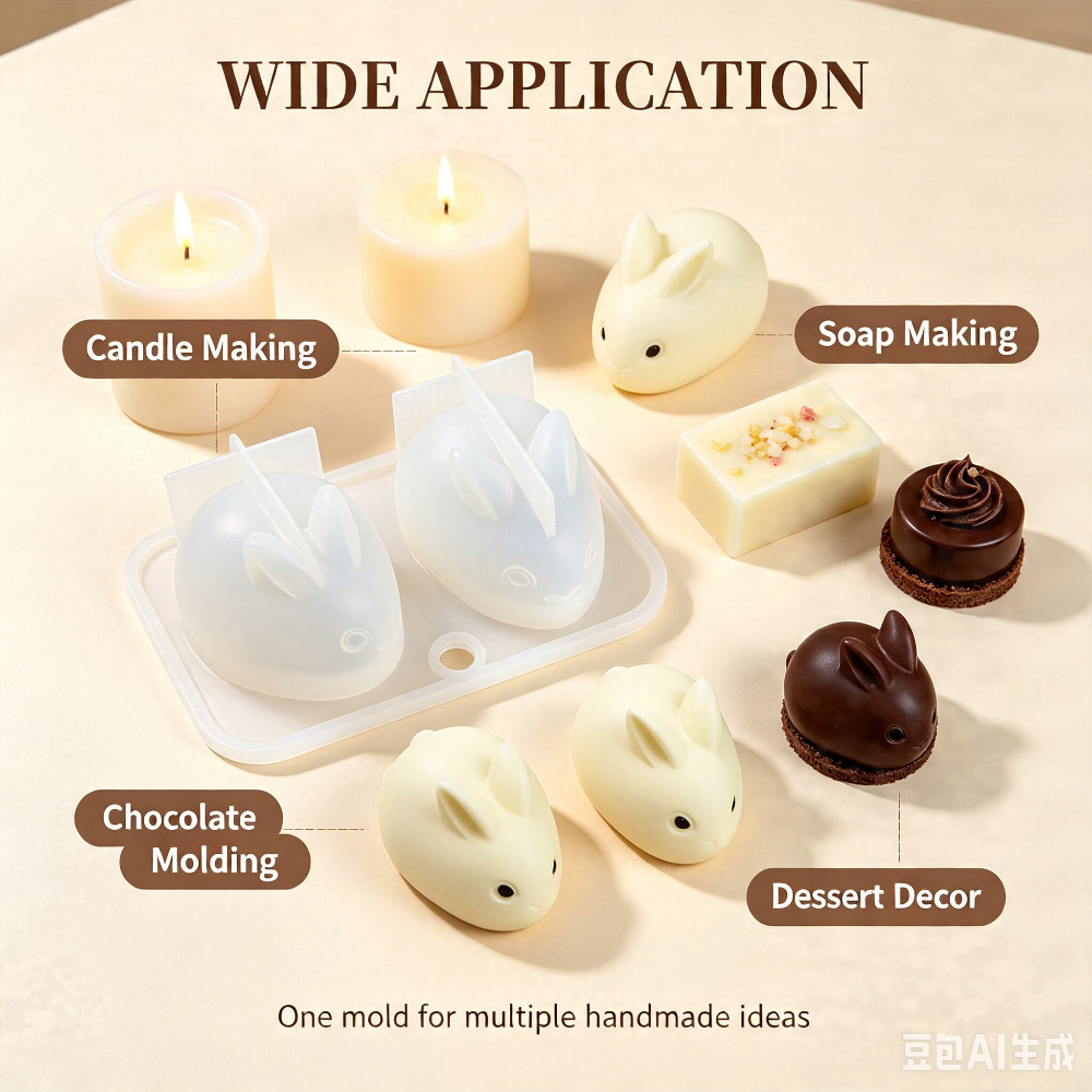 Stampo in Silicone 3D a Forma  - Soap Making Instructions recensione e prezzo