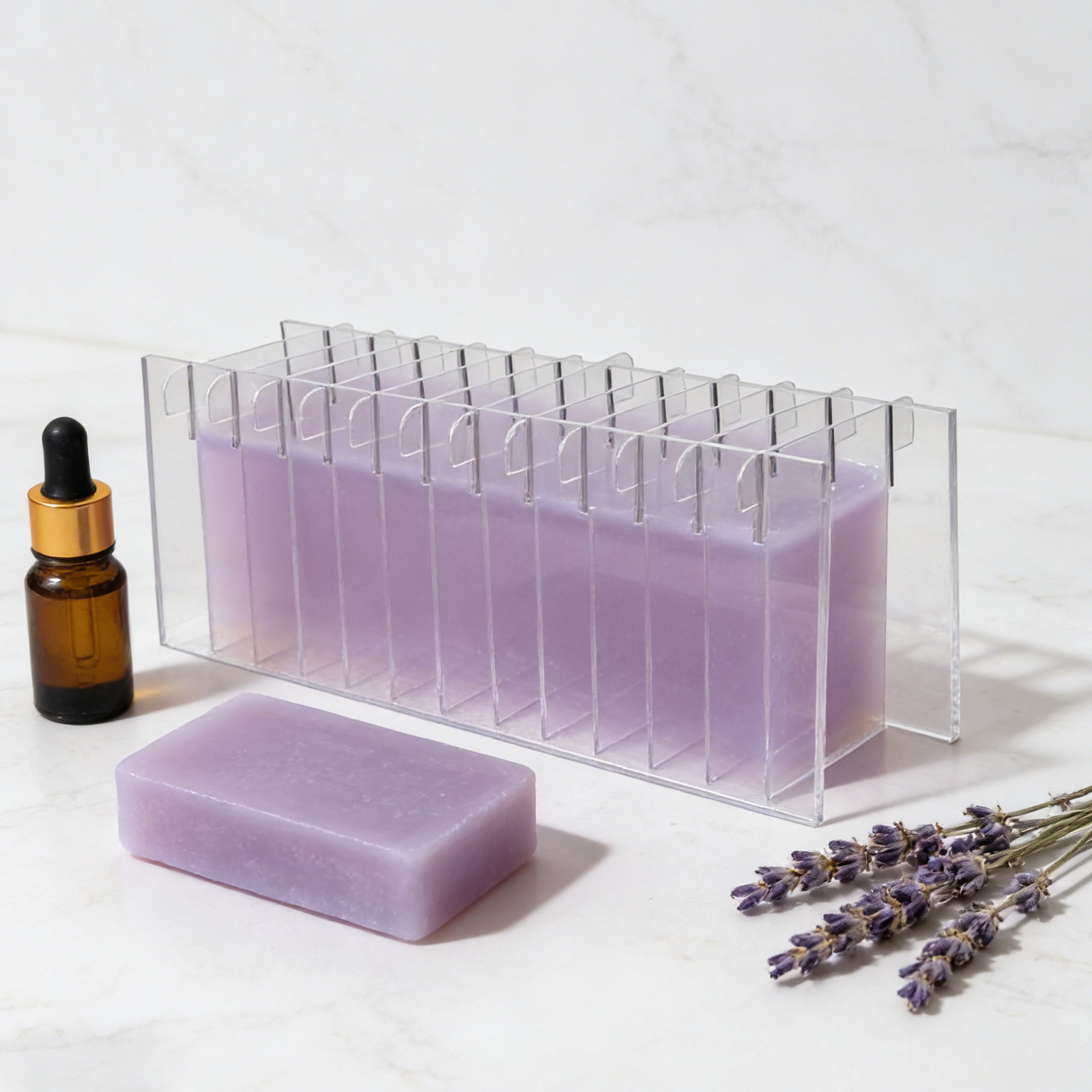 Divisore in acrilico per sapon - Soap Making Kit For Beginners recensione e prezzo